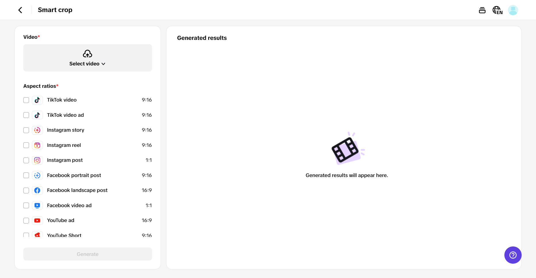 I-trim ang mga video para sa lahat ng platform