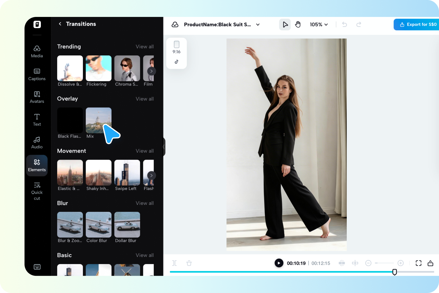 Créez et modifiez une vidéo de danse AI
