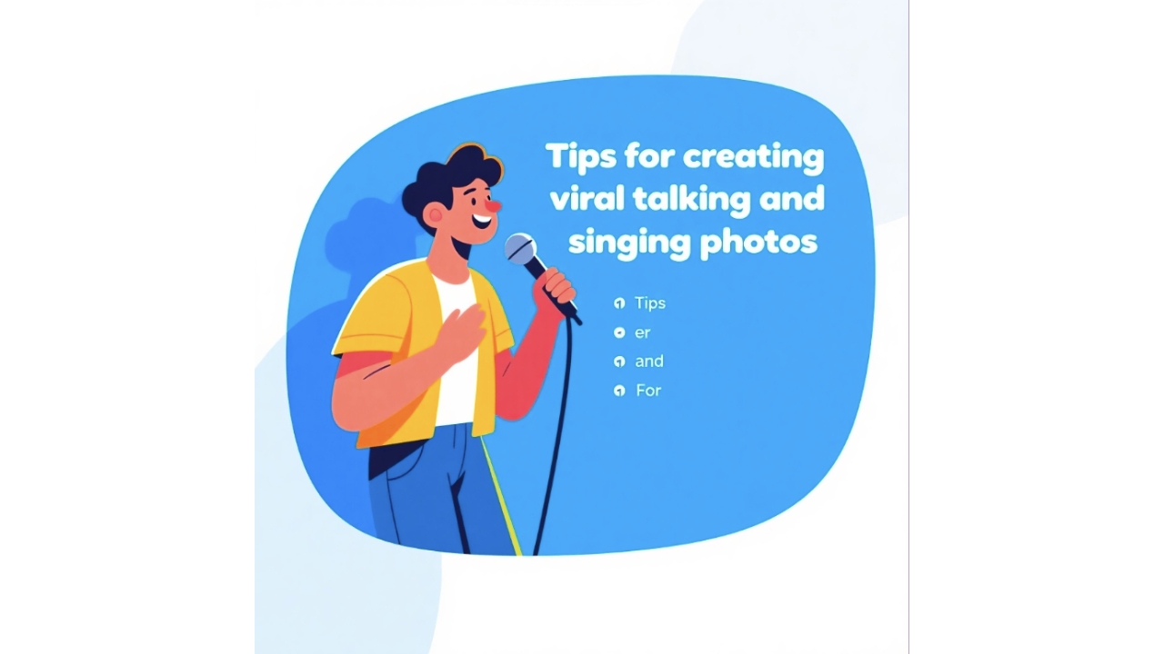 Mga tip para sa paglikha ng mga litrato na nagsasalita at kumakanta