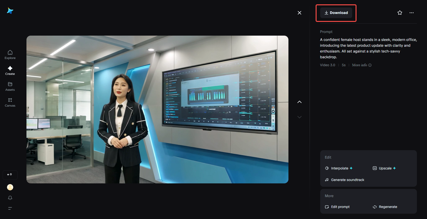 Download the video