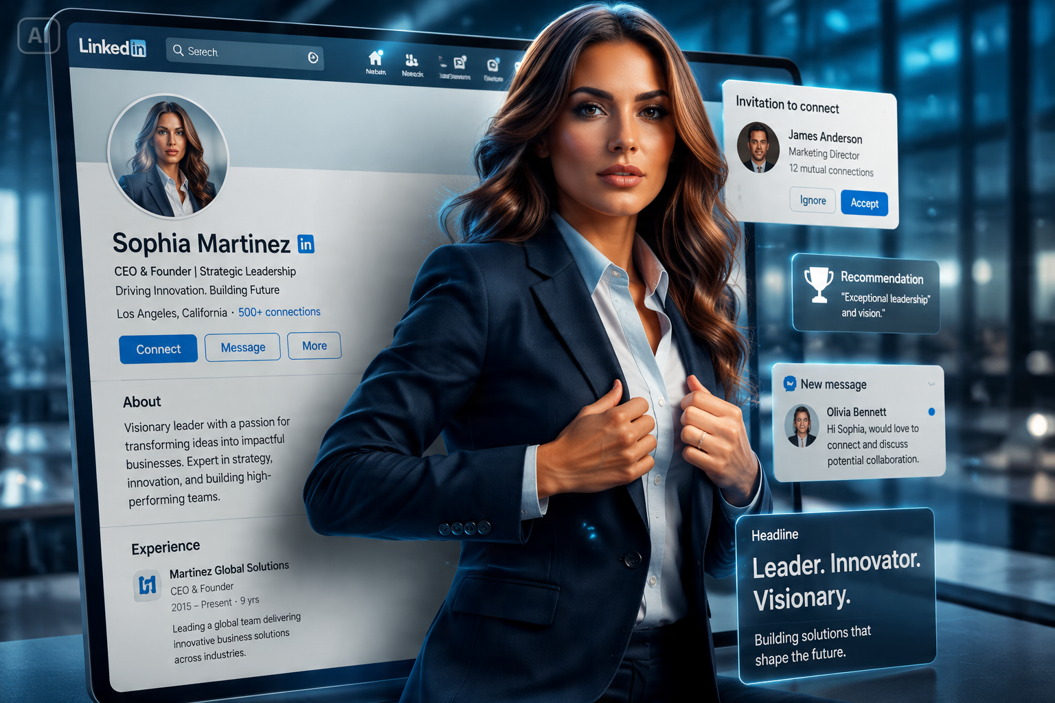AI 3D popout social media poster generator Prompt