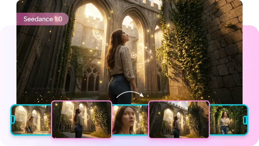  AI camera zoom and pan