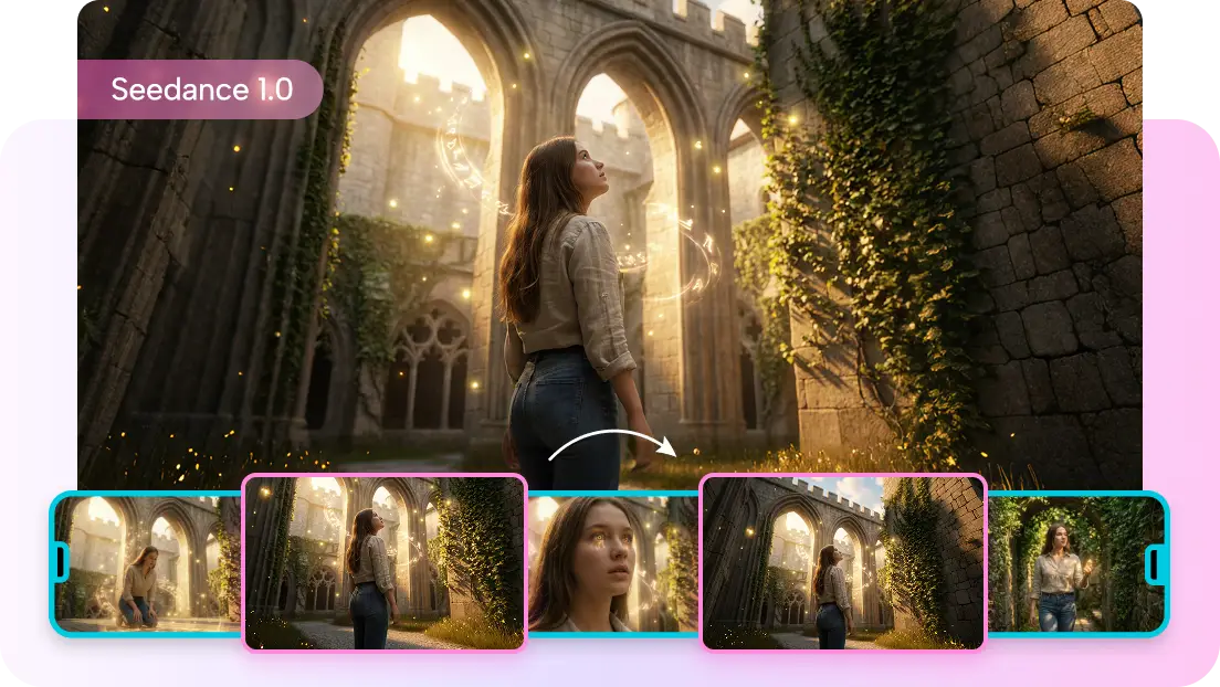  AI camera zoom and pan