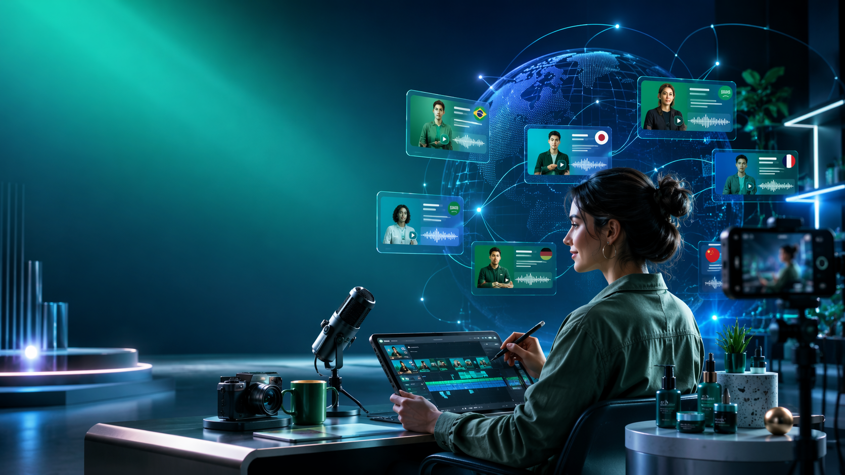 AI Video Translation for Creators workflow in Pippit