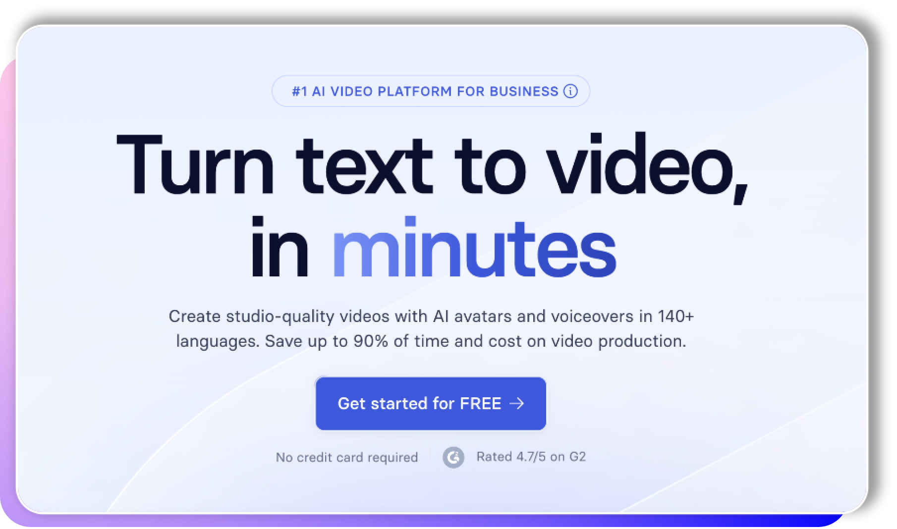 Synthesia: Turn Text to Video