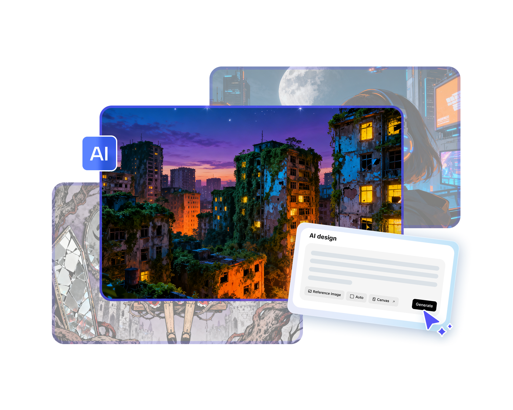 Bezpłatny generator ilustracji AI online