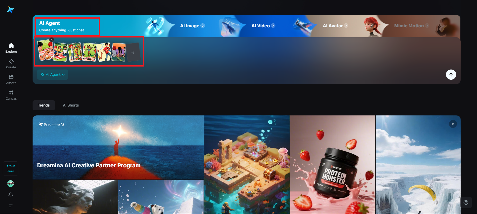 Upload your reference images