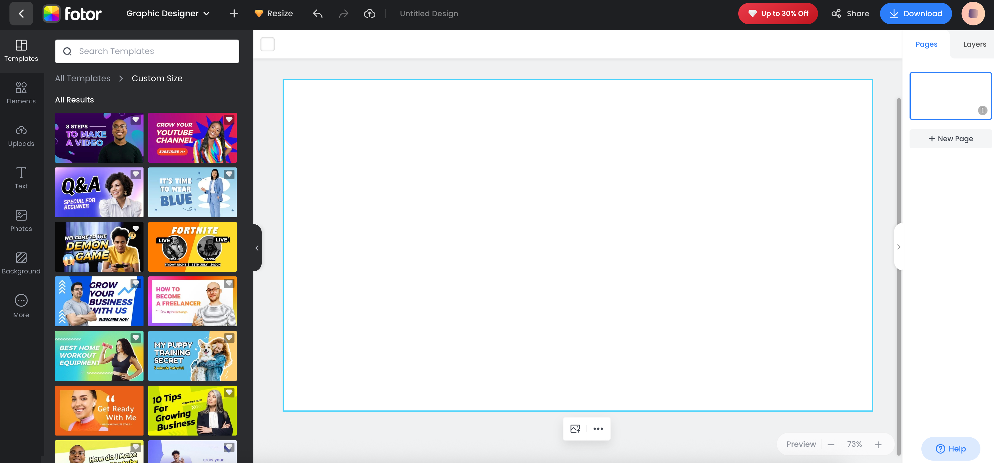 Fotor: AI image generation
