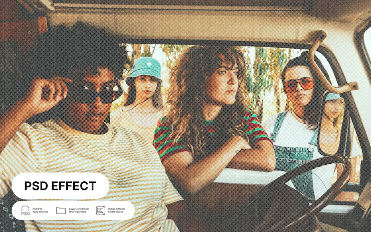 Old-fashioned, classic photo