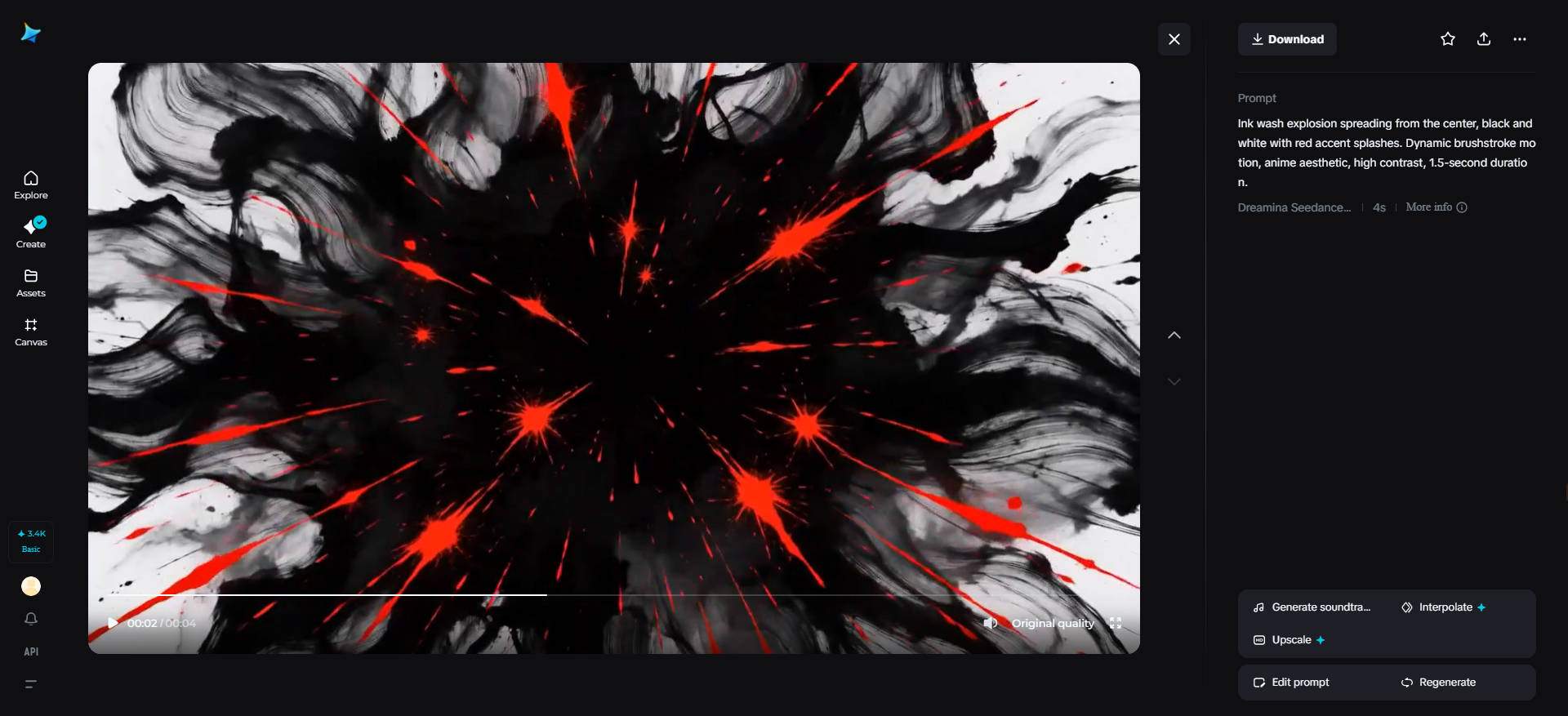 Anime/art streamer stinger