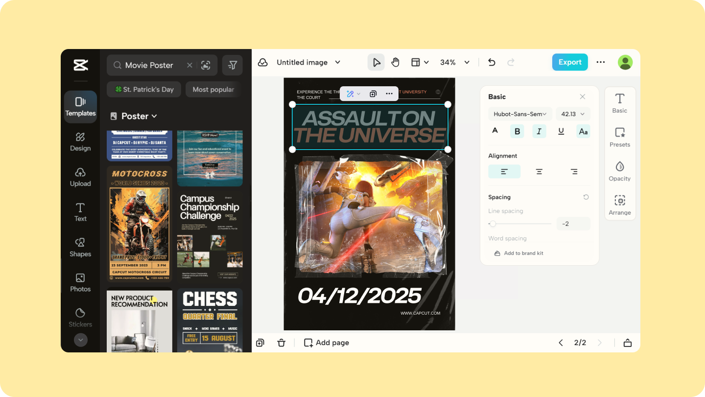 Cómo crear un póster de película