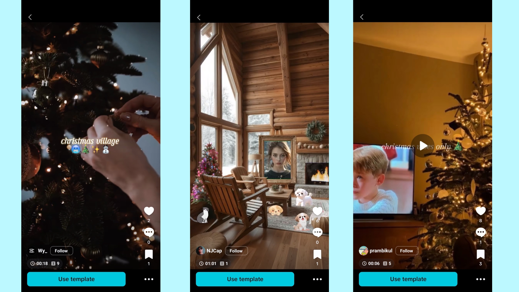 Rustic Christmas Invitation Template (Cozy Cabin Vibes)