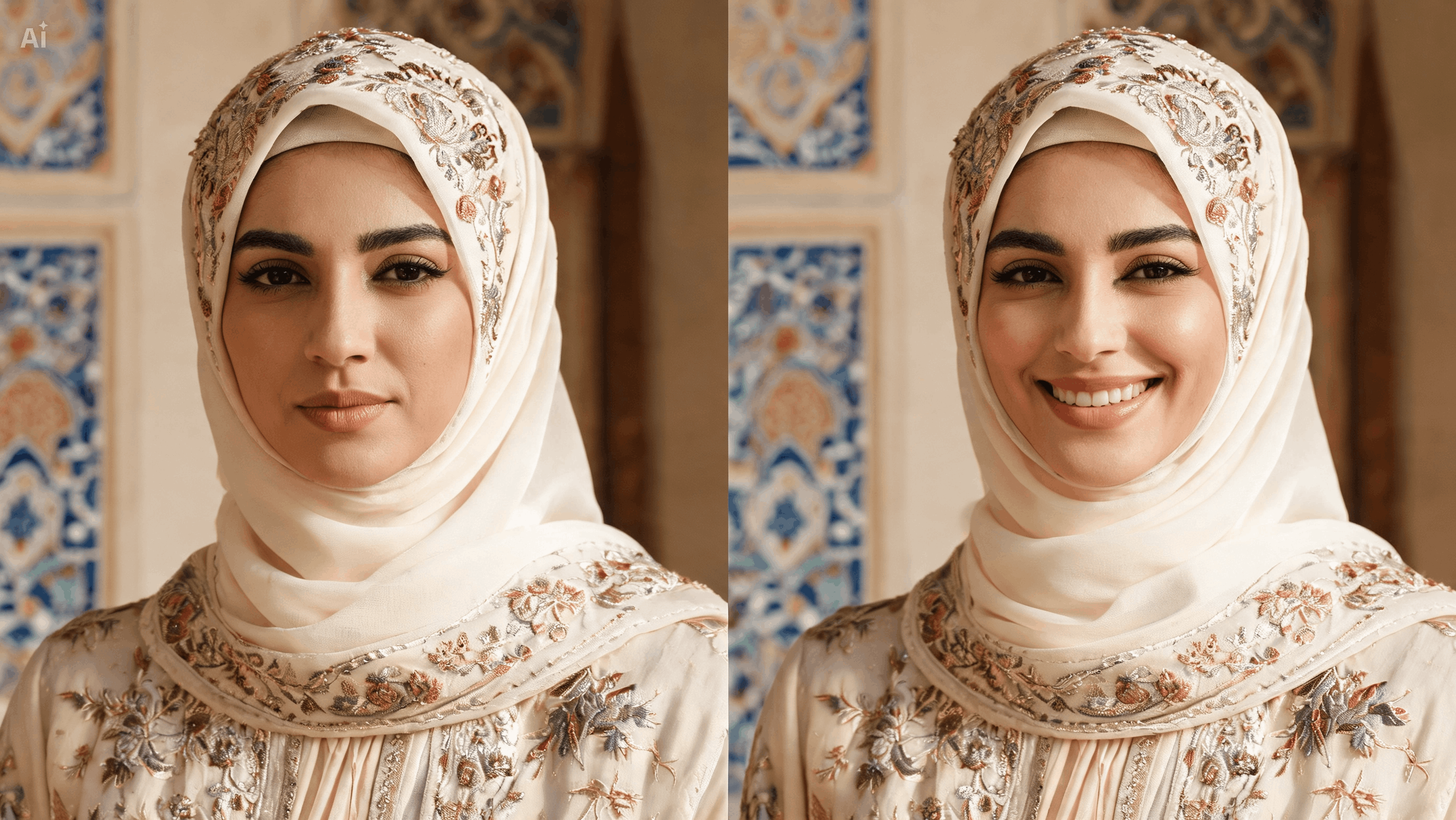Adjust emotion without changing the full photo