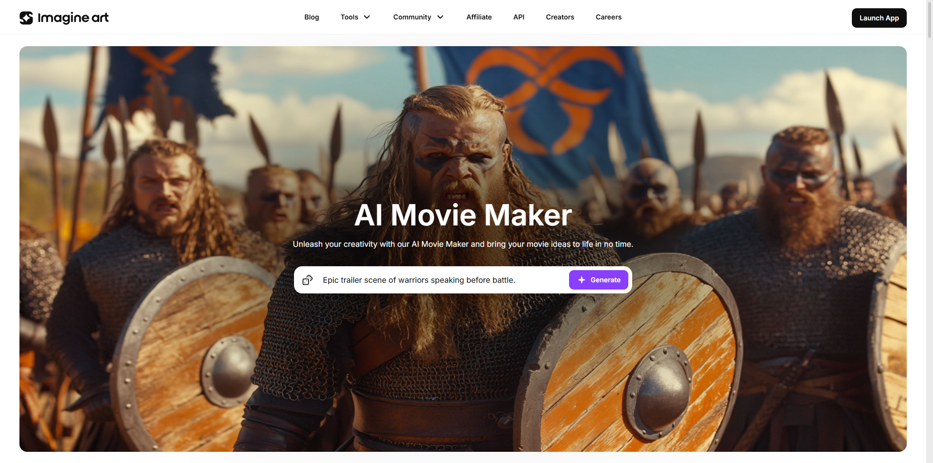 Interface do ImagineArt