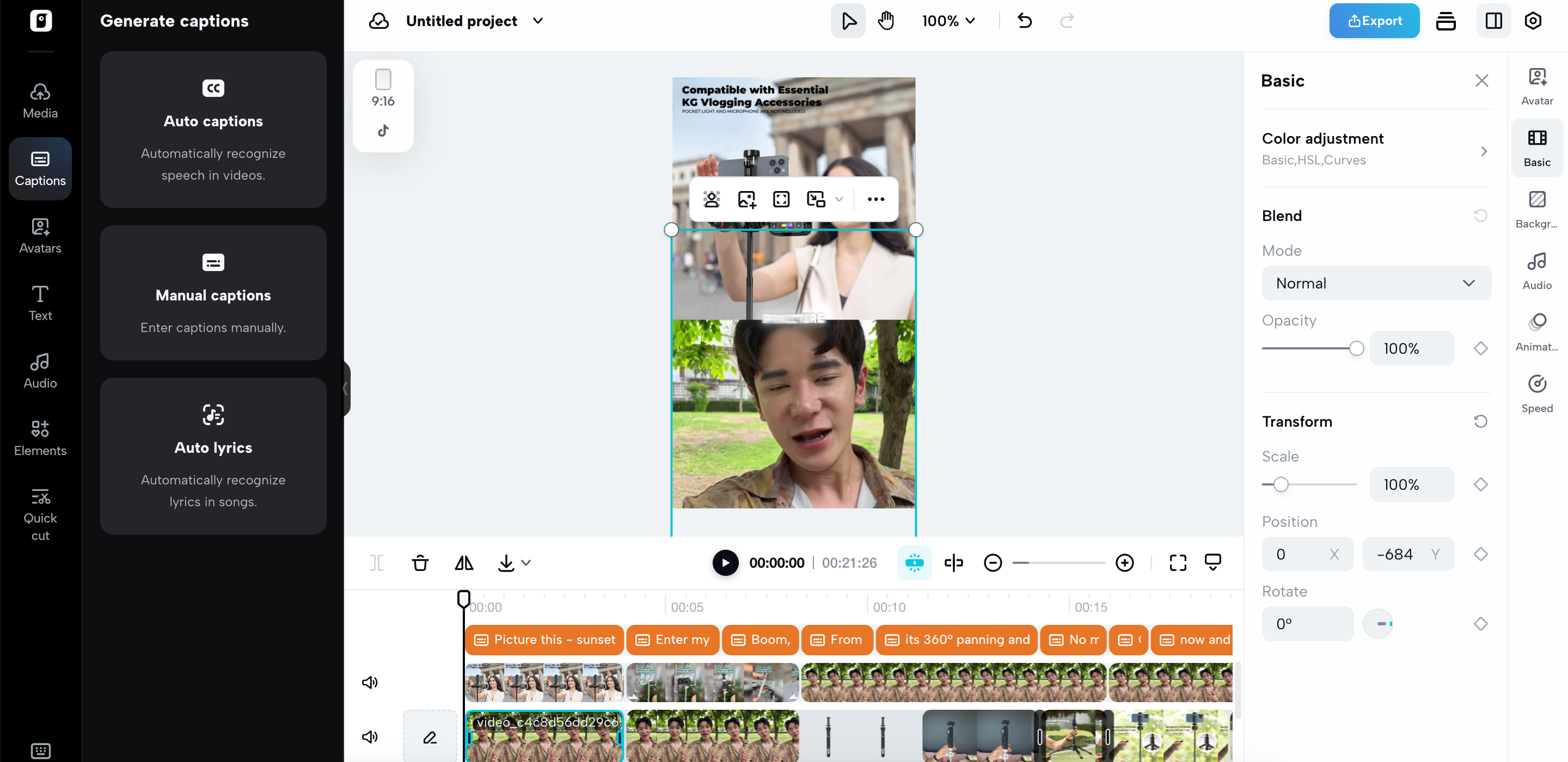 Suíte de edição poderosa