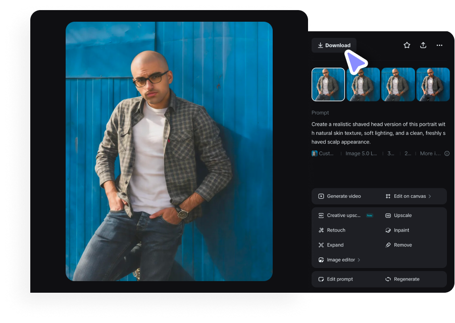 Edit & download the image