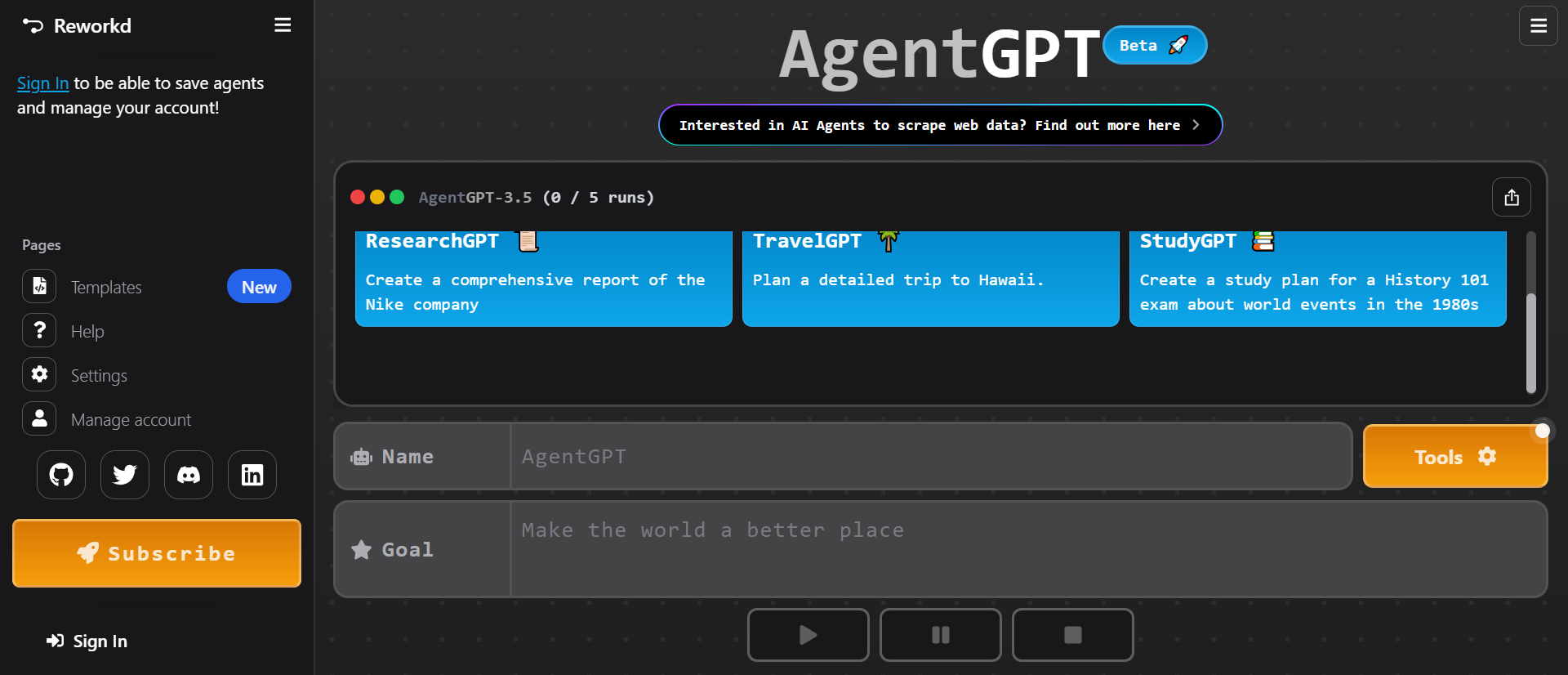 AgentGPT