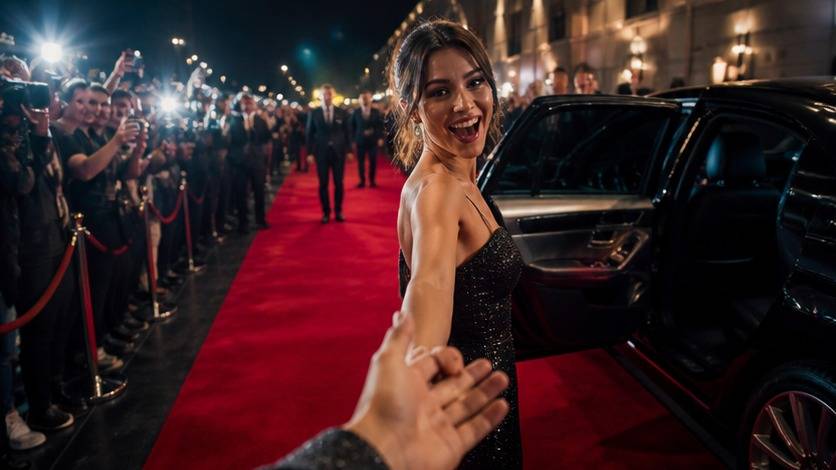 celebrity POV video original 16:9 visual