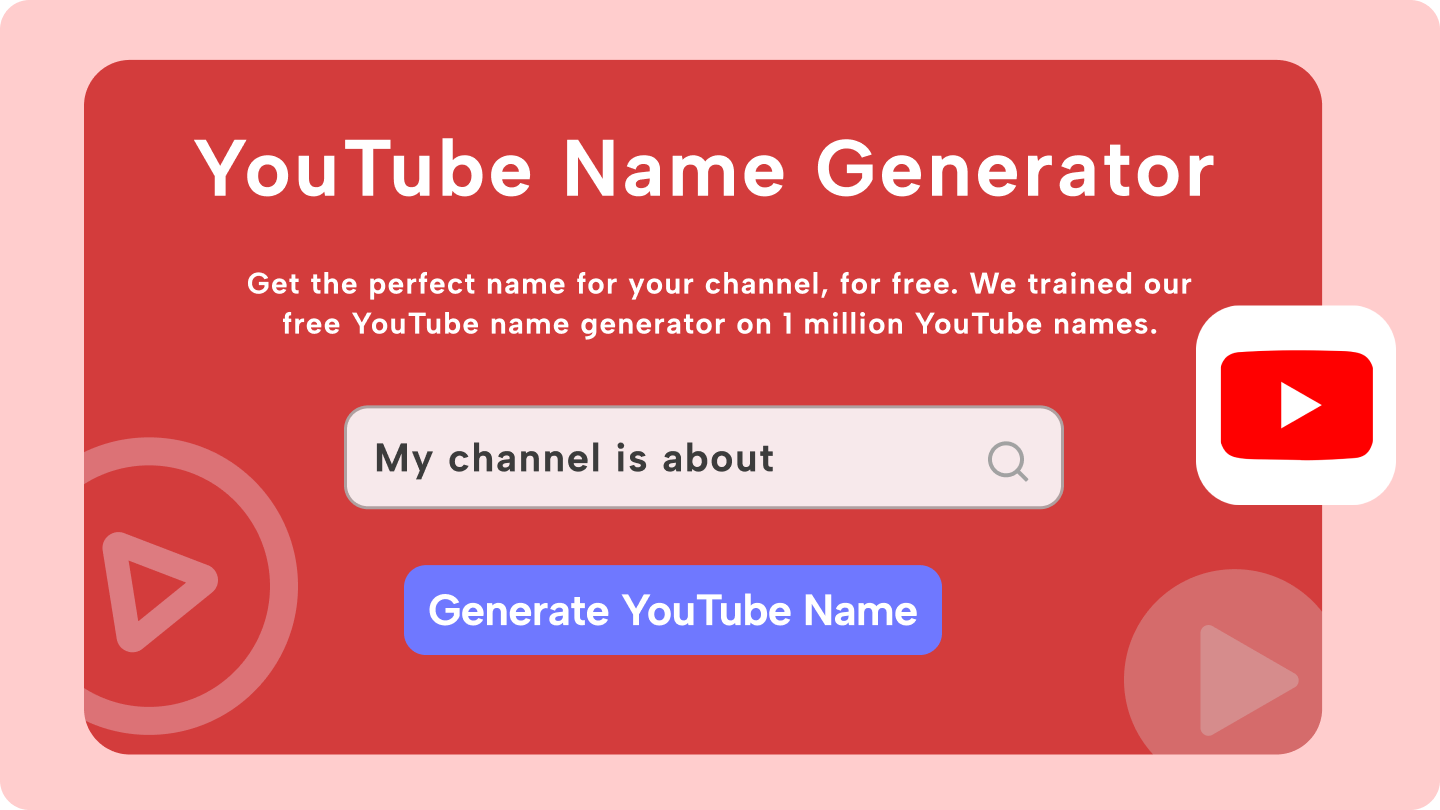 Генератор имен YouTube