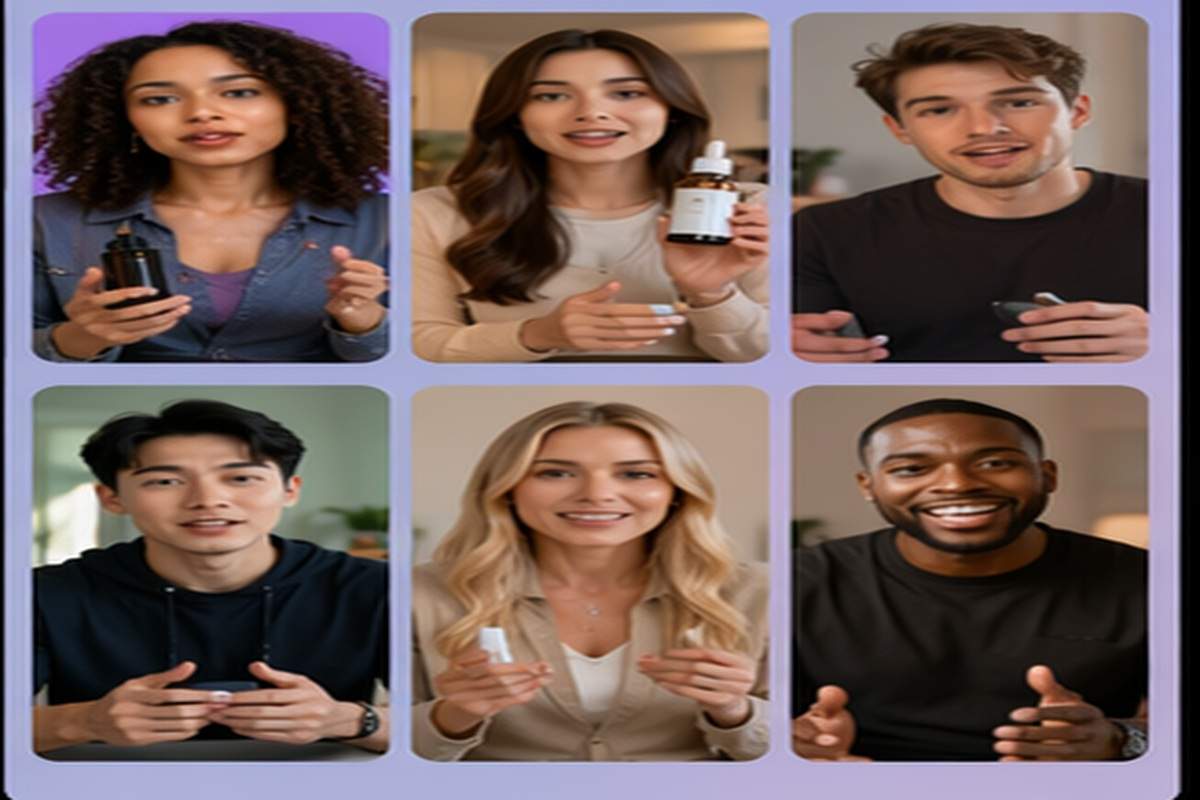 AI UGC Video Generator Unboxing-style ads topic-relevant visual