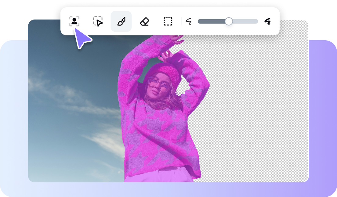 CapCut's cutout image tool is for Black Friday visuals