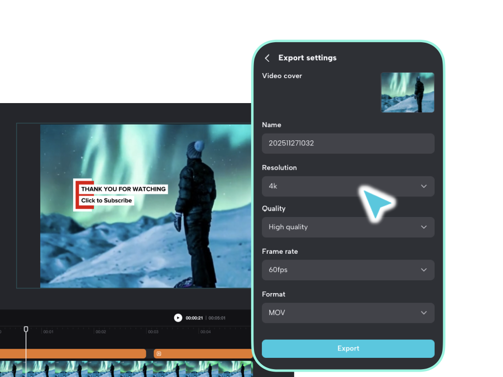Export Your Video