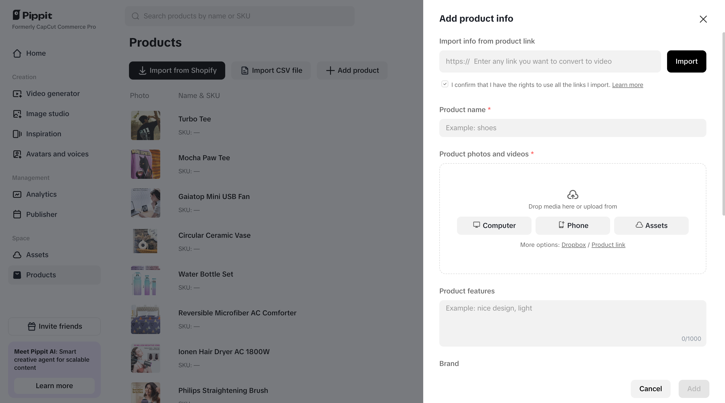 Seamless integration with e-commerce