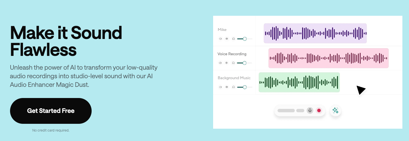 Podcastle AI Audio Enhancer