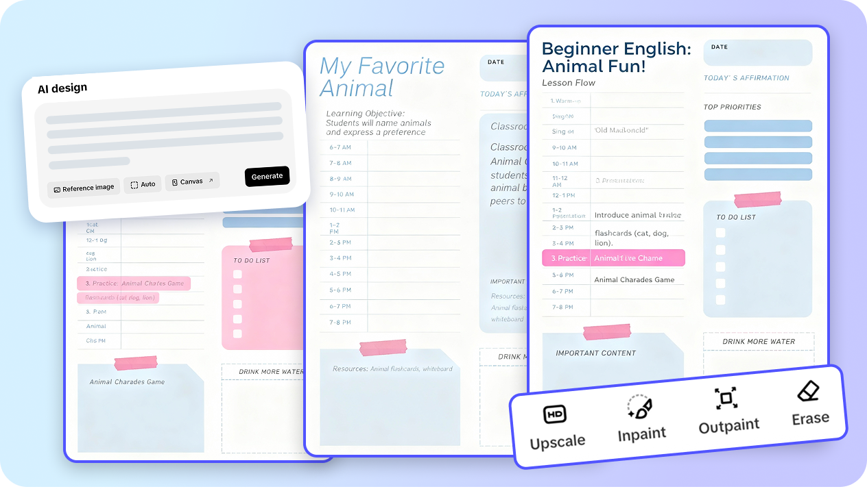 AI lesson plan generator