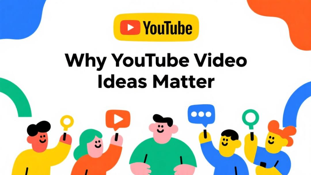 Why YouTube video ideas matter