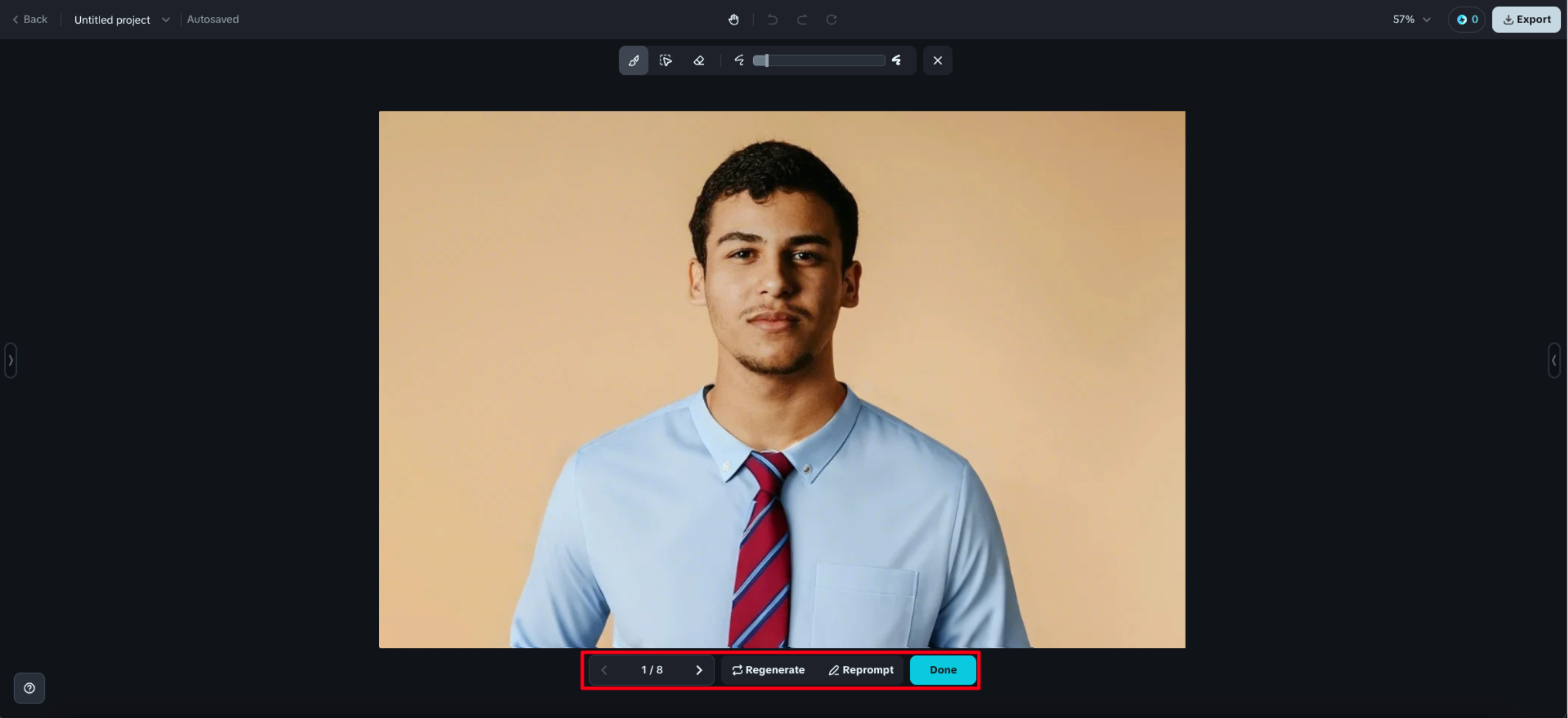 Add suit to photo online free with AI