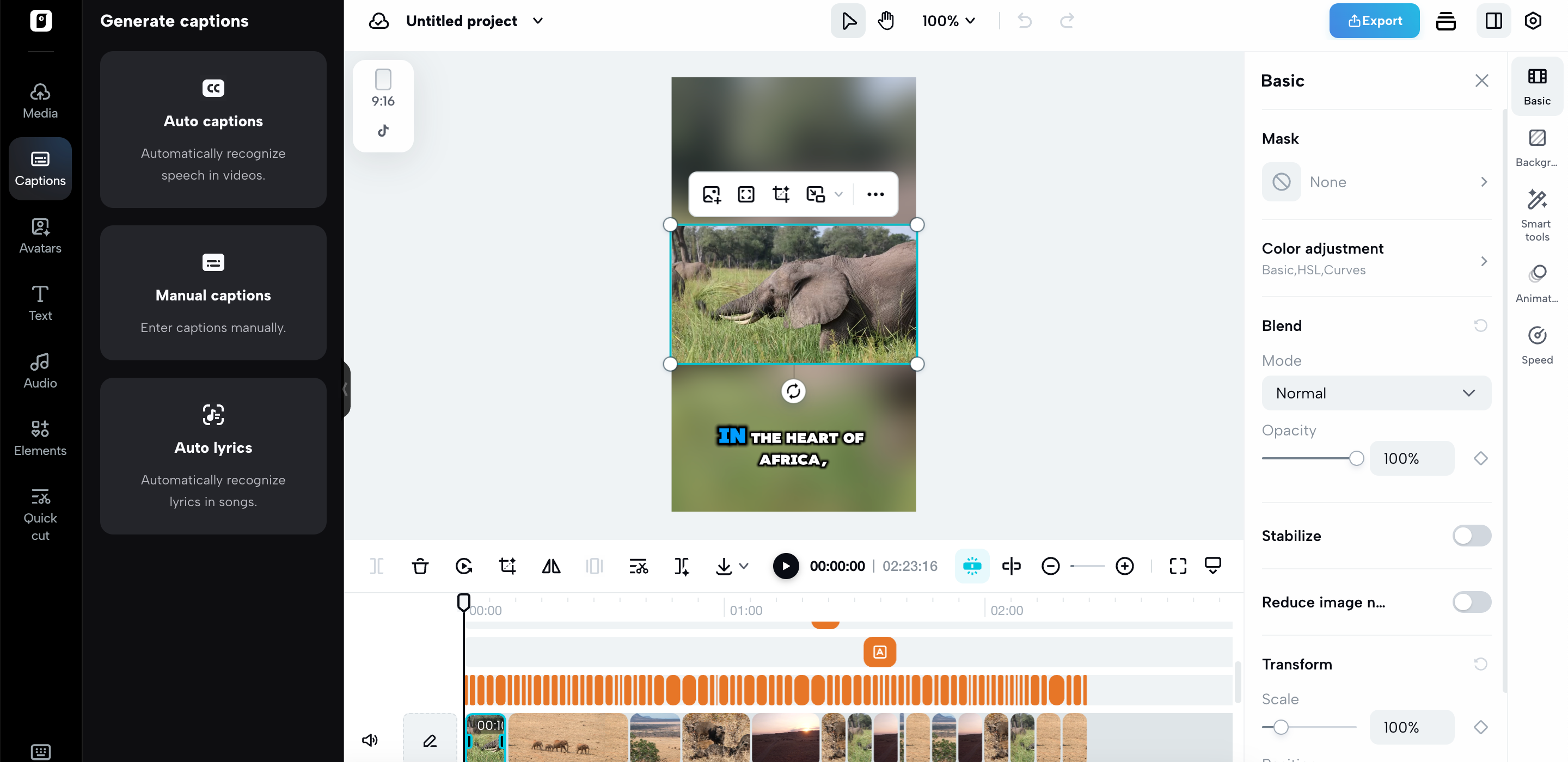 Finaliza tu video con herramientas de IA