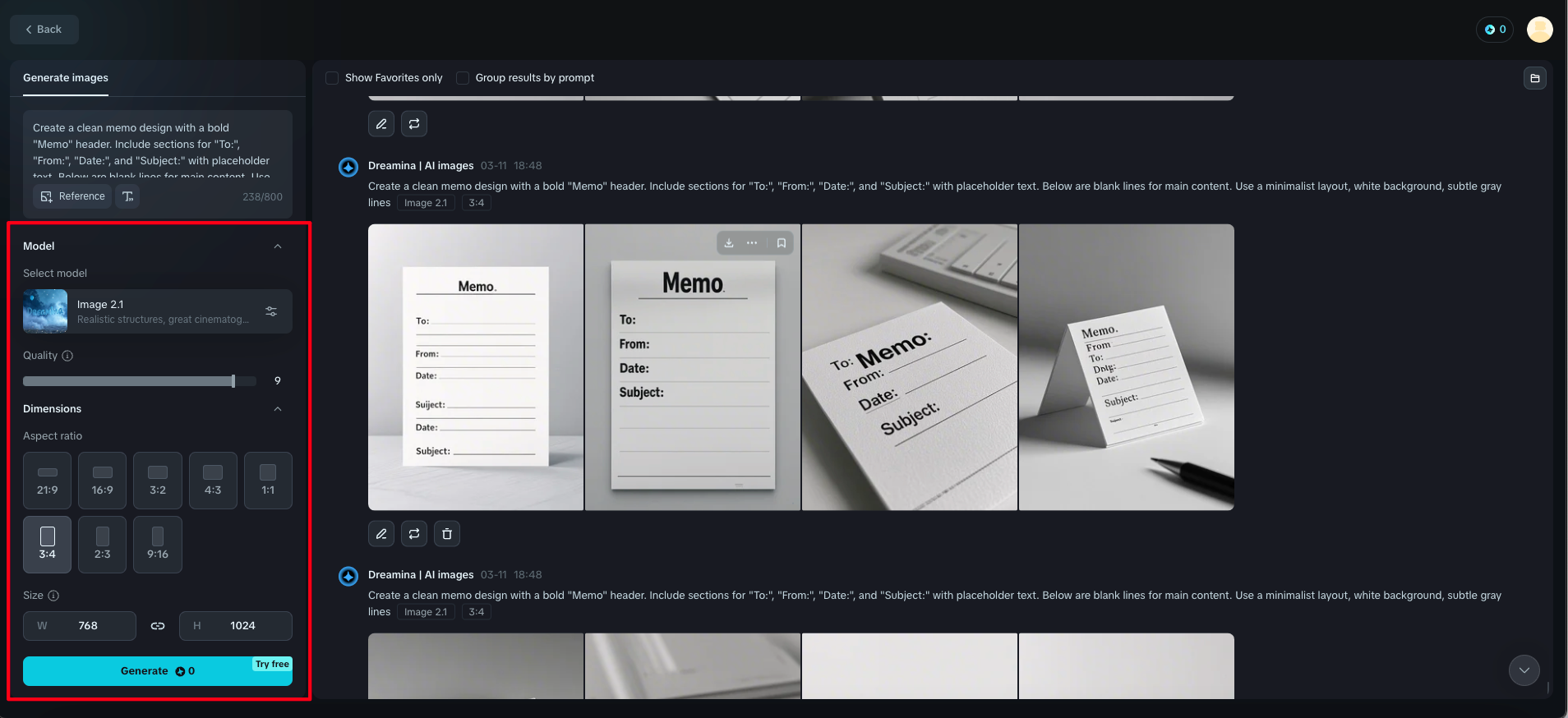 how to make a memo letter