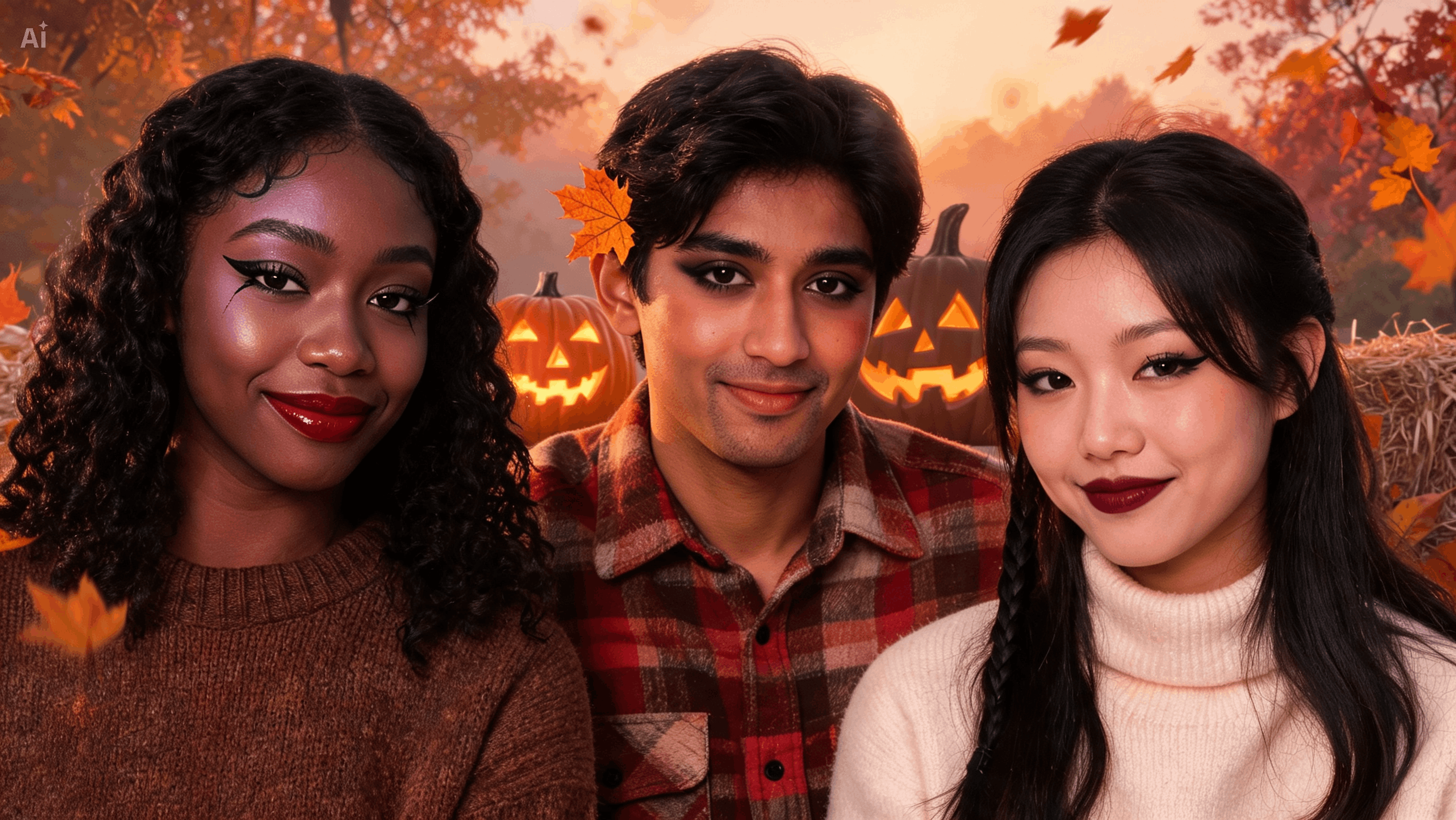 Transformați portretele de zi cu zi în look-uri de Halloween