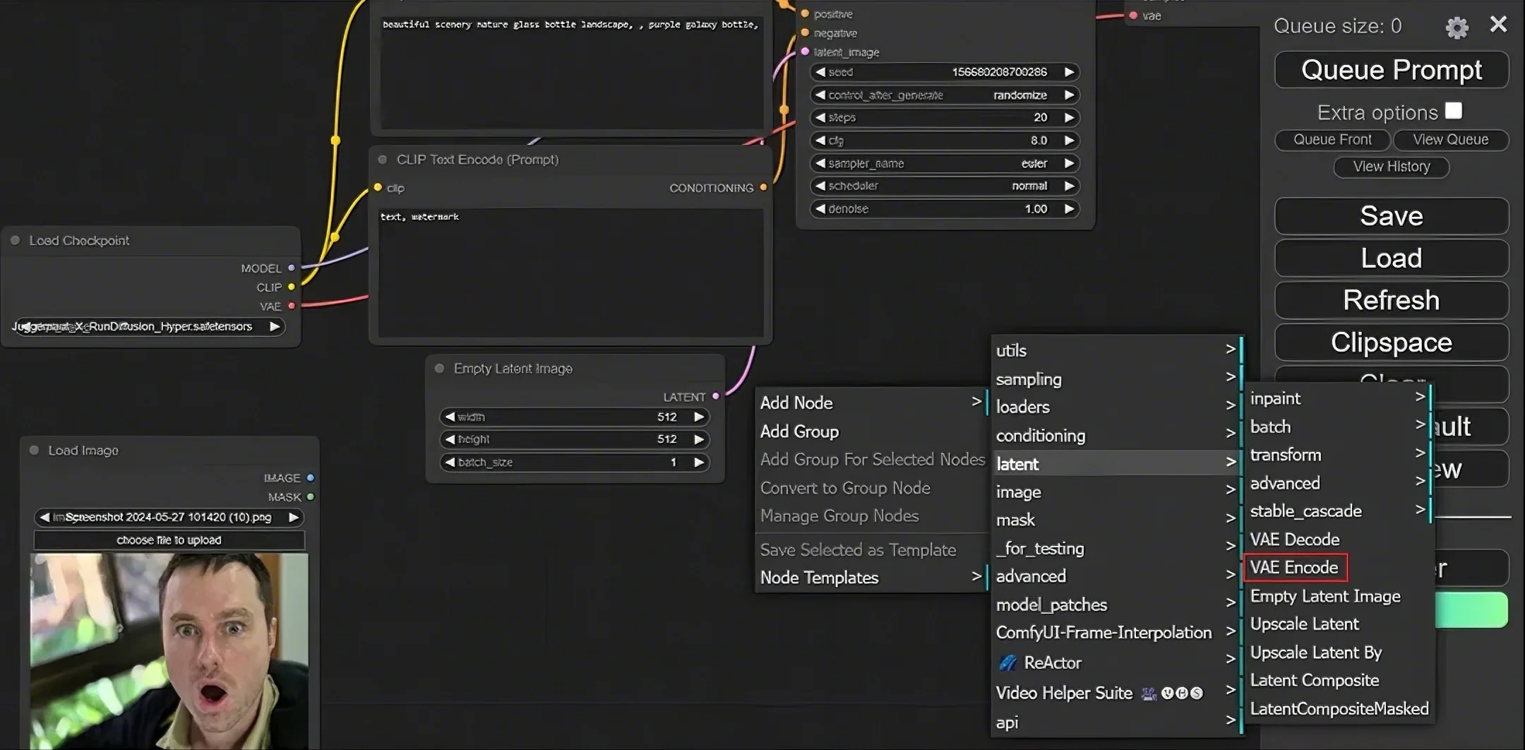 Add VAE Encode