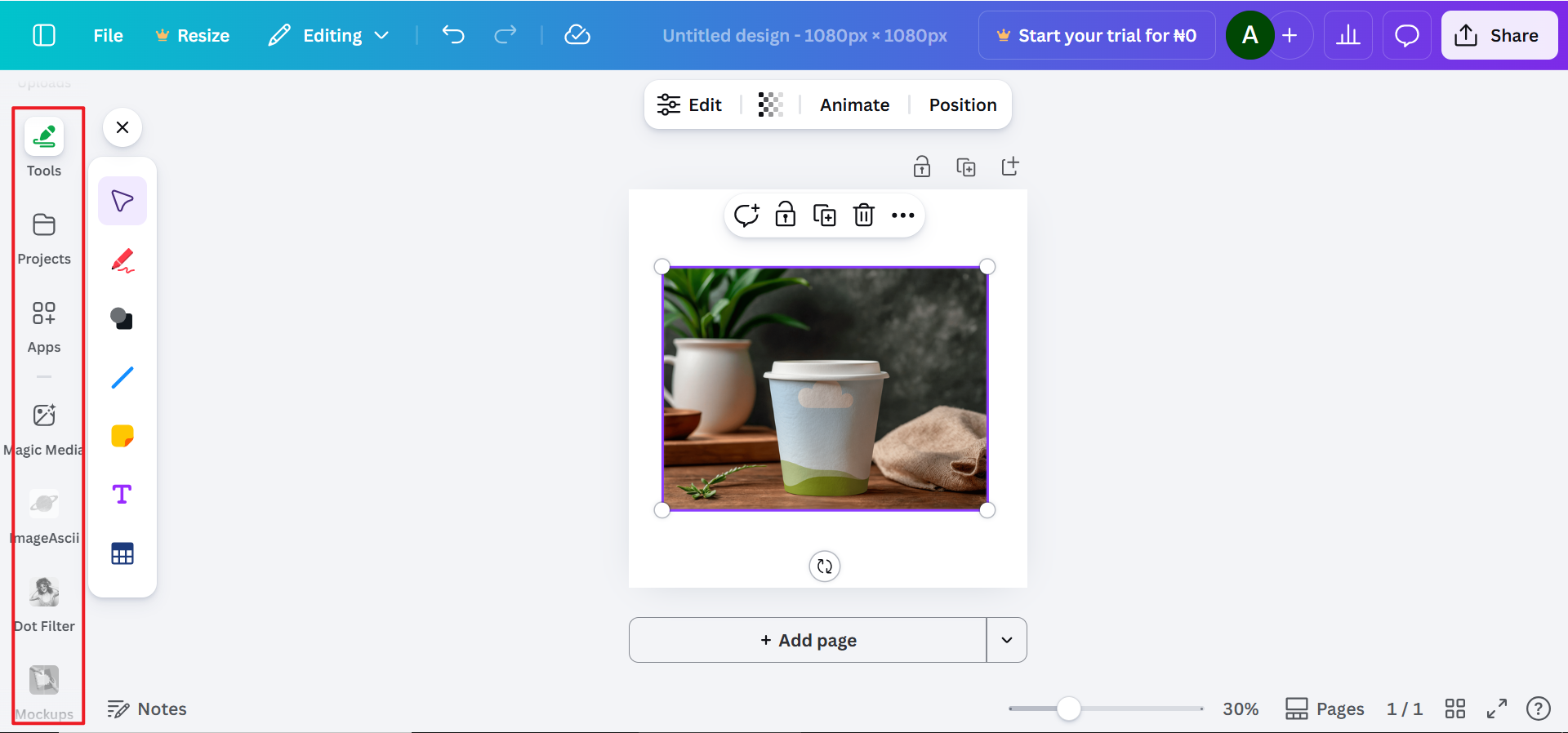 Customize your design