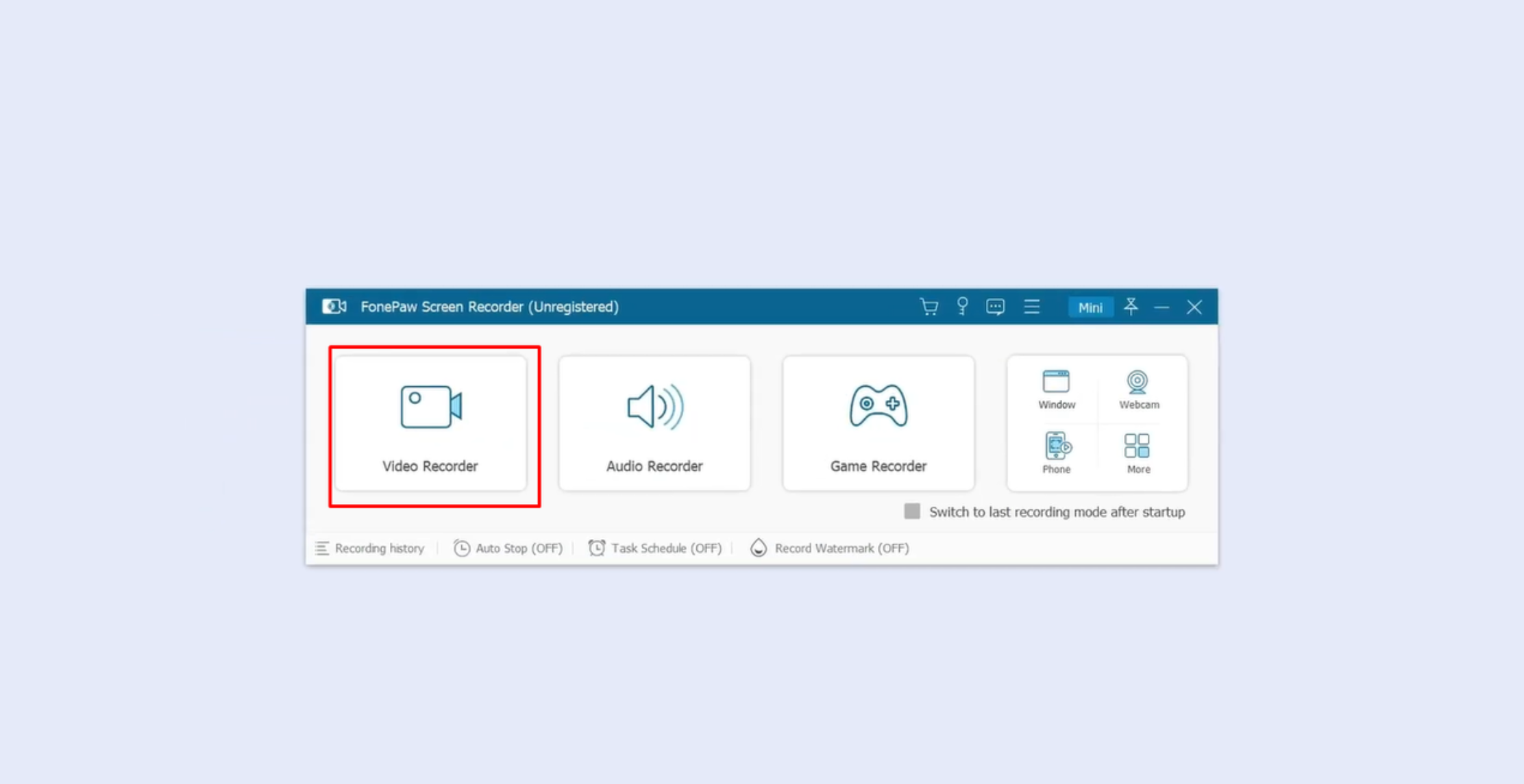 Pobieranie rejestratora ekranu Fonepaw na komputer PC