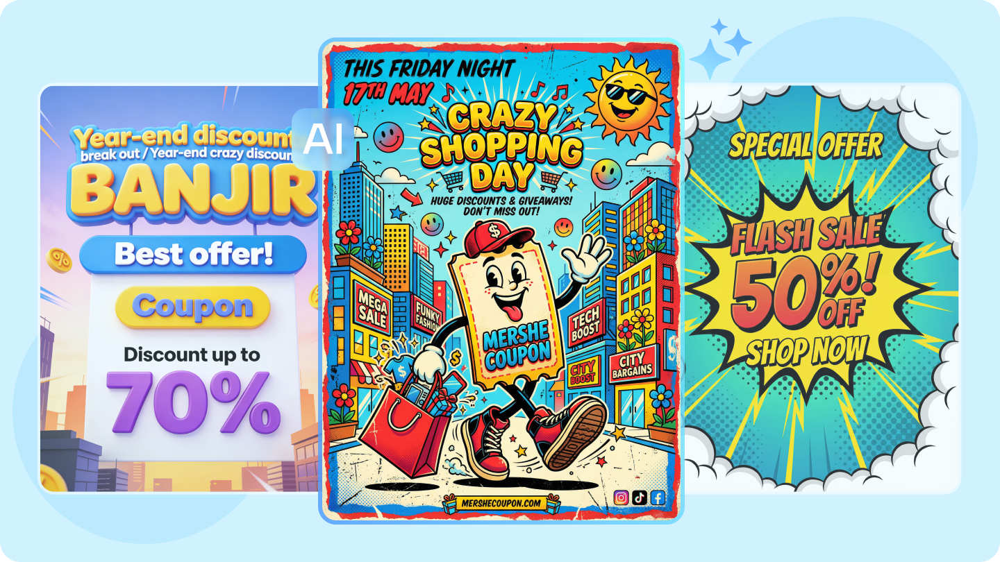 Discount Poster Ideas to Design High-Impact Sale Visuals Easily