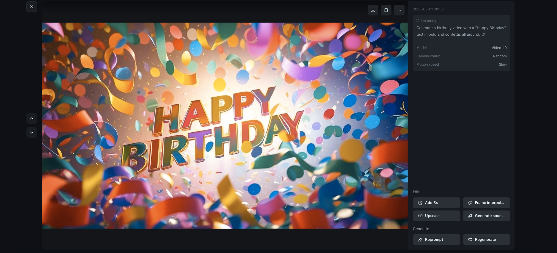 Video de cita de feliz cumpleaños