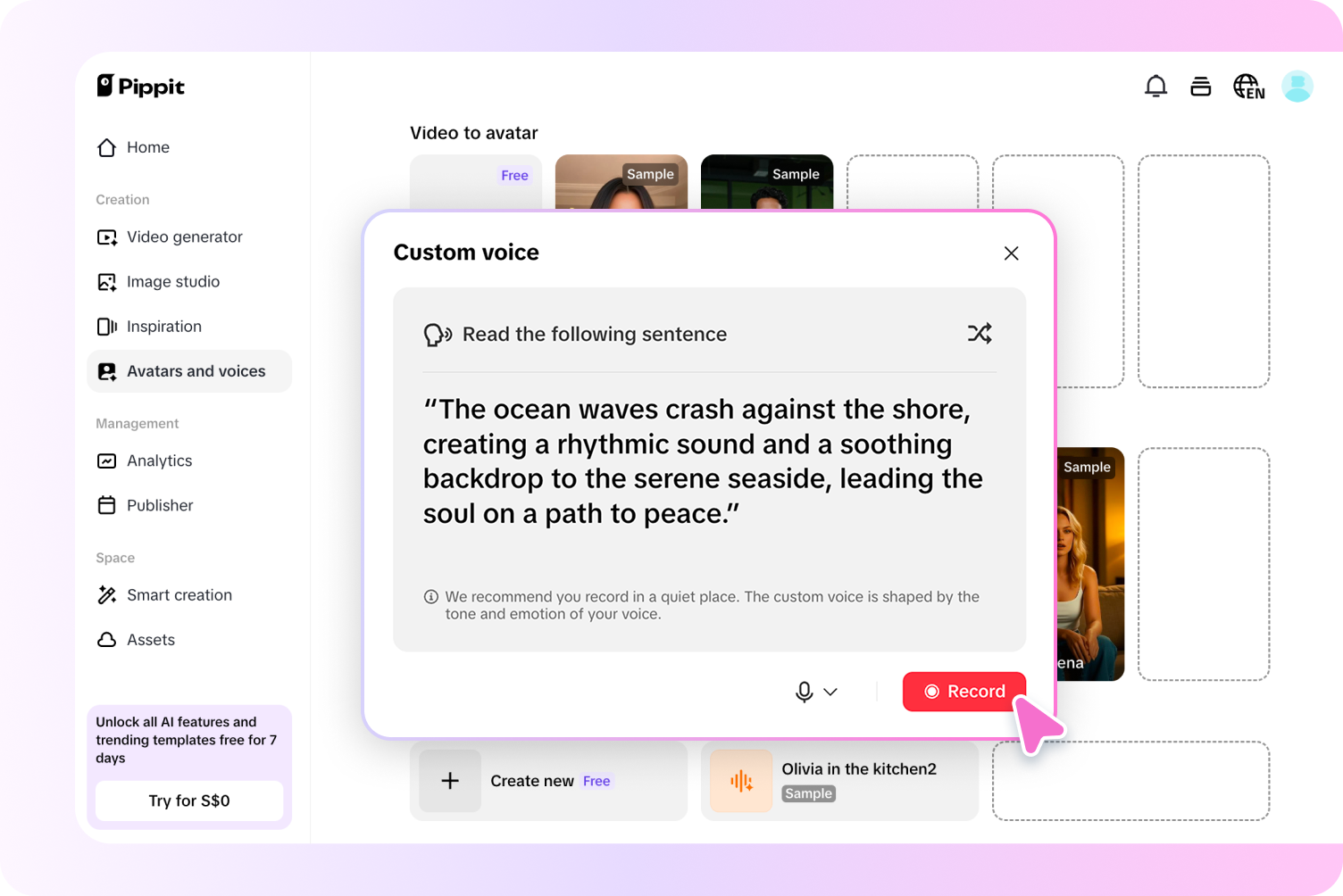 customize your video