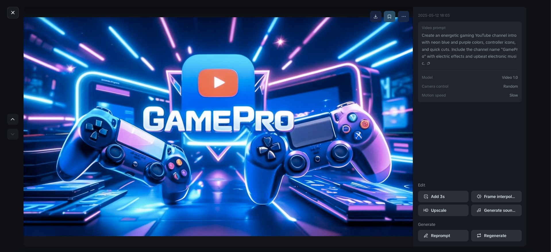 intro maker for YouTube online free