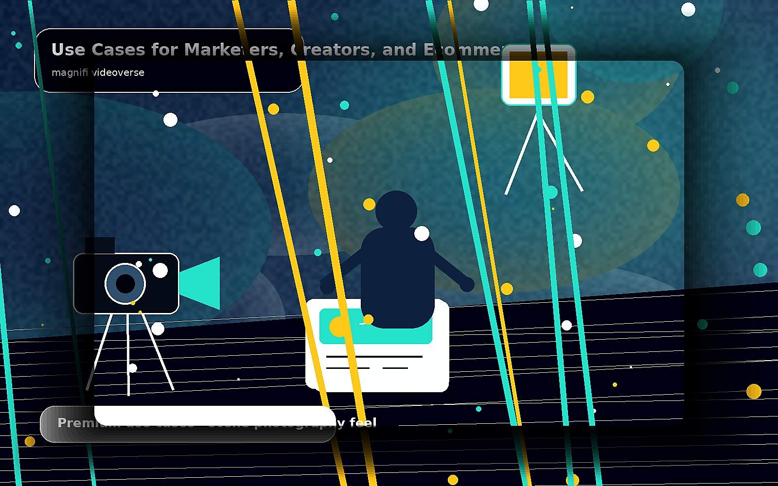 Use Cases for Marketers, Creators, and Ecommerce Teams — premium scene image for magnifi videoverse