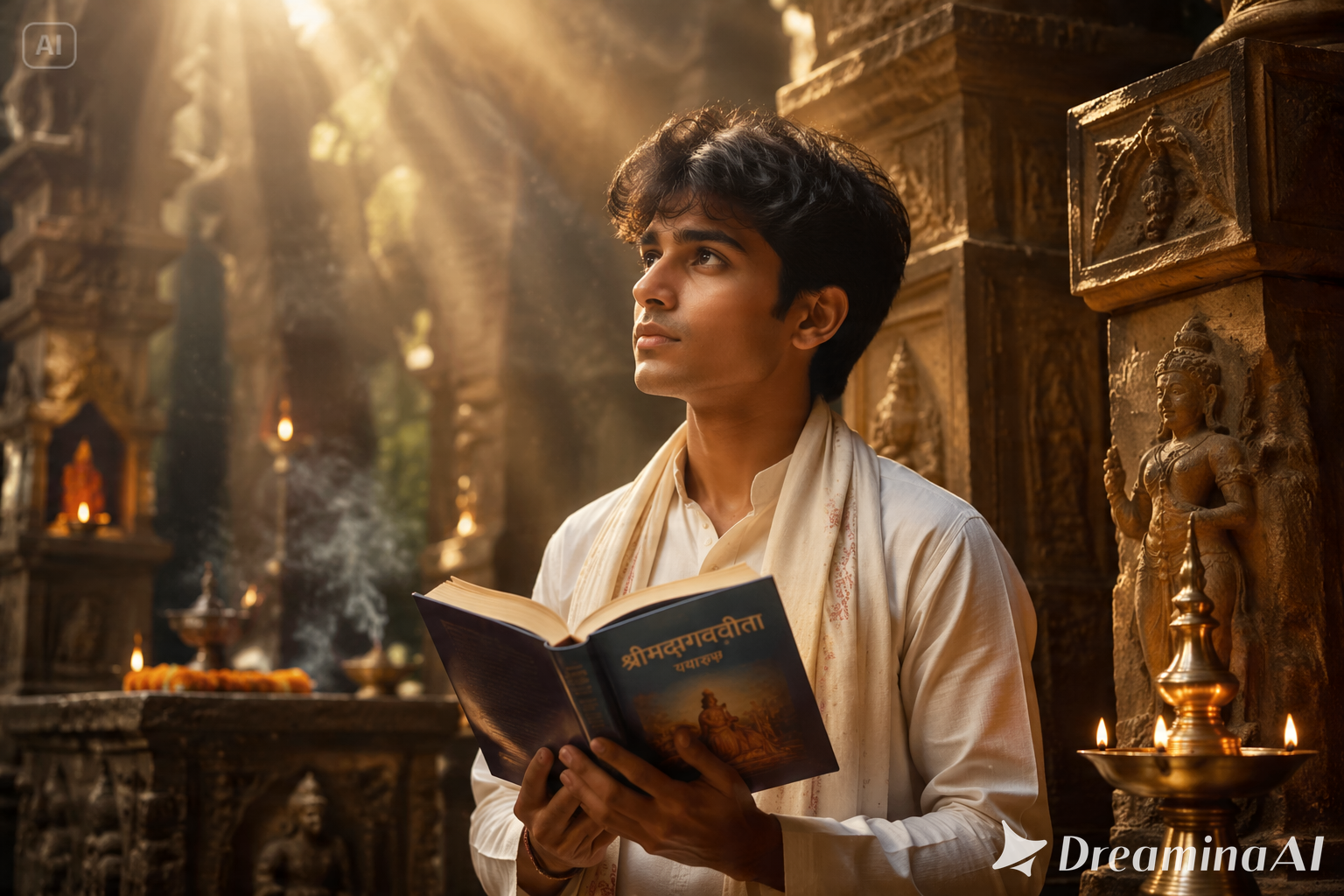 Programe foto Bhagwat Geeta AI