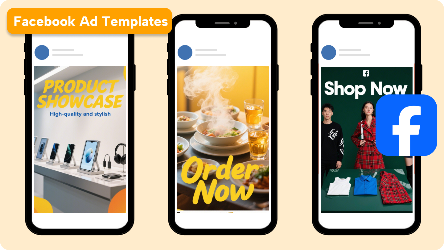 facebook ad template
