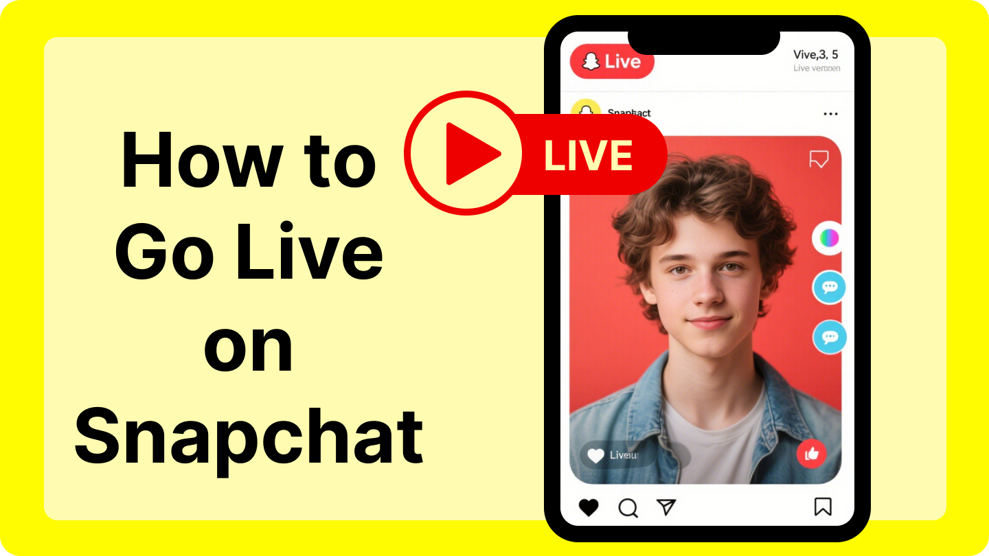 how to go live on snapchat