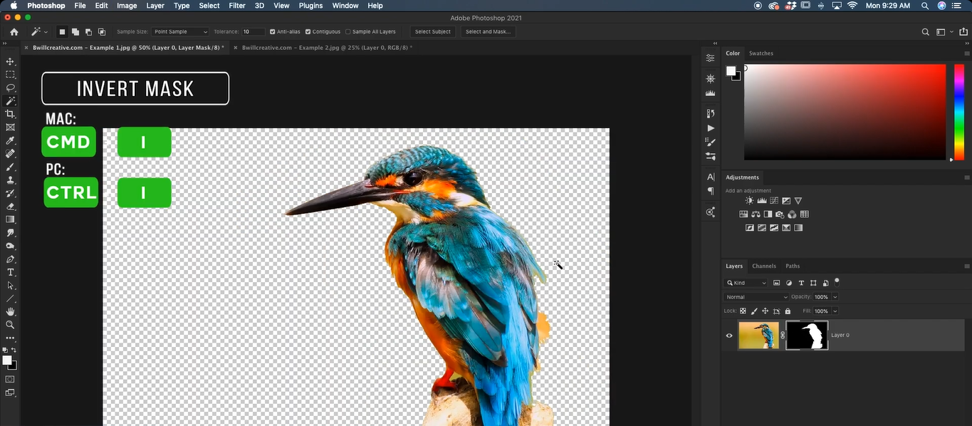 Add layer mask