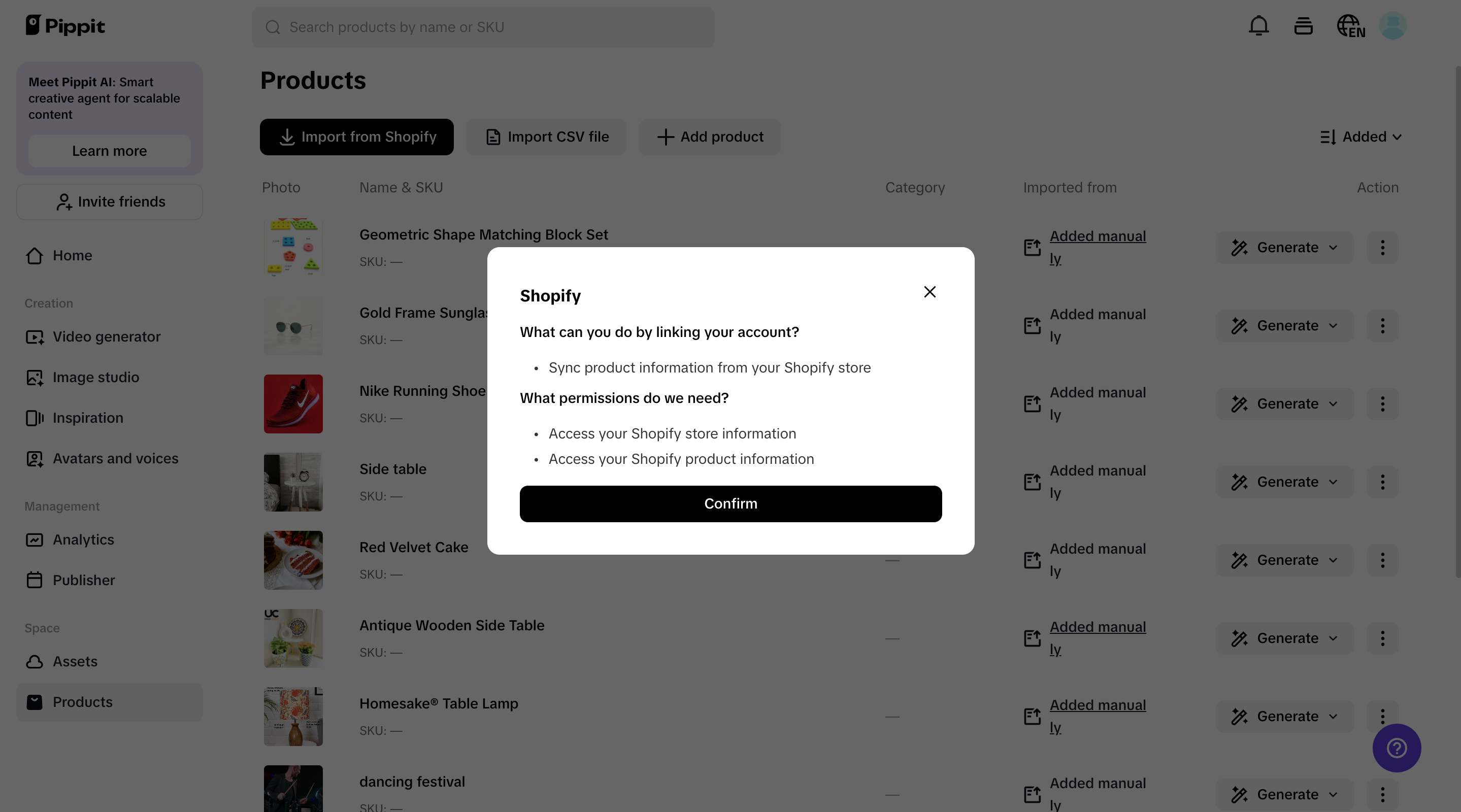Manage your e-commerce marketplaces