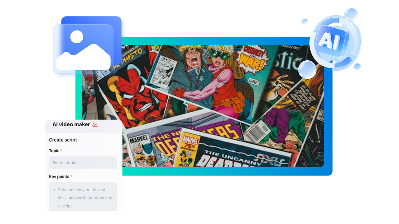 animation maker on CapCut's PixVerse AI video generator