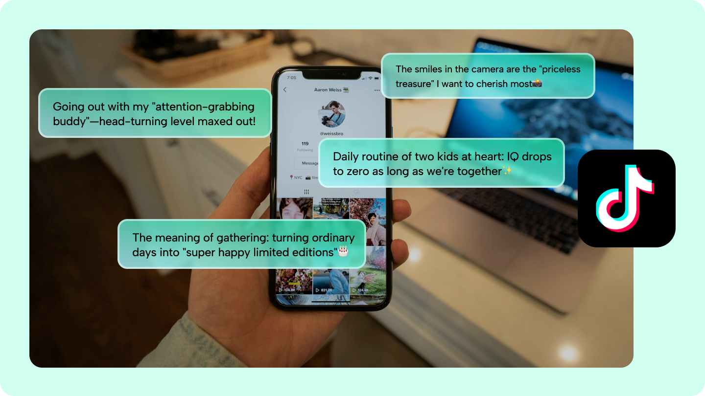 tiktok caption ideas