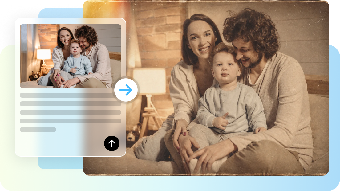 Create classic family portraits from your own images